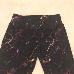Light Pink, Pink, Purple splatters leggings